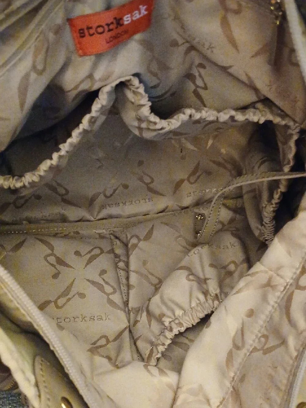 Storksak Luxury Diaper Bag.